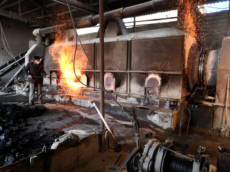 珠光砂預熱爐(煤粉爐膨脹)